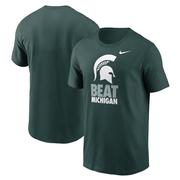 Michigan State Nike Beat Michigan Tee